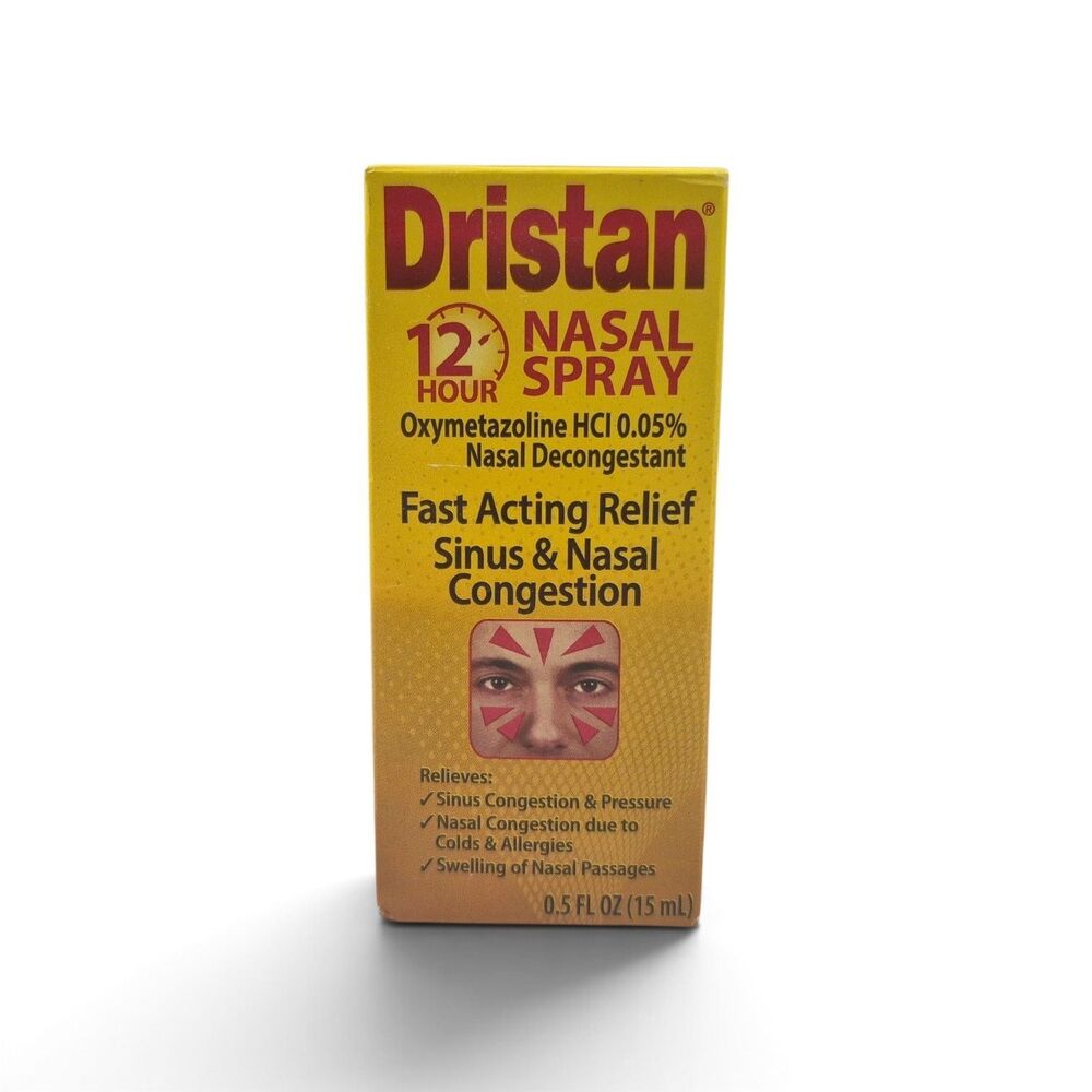 12-Hour Nasal Spray Decongestant, Fast-Acting Relief, 0.5 fl oz